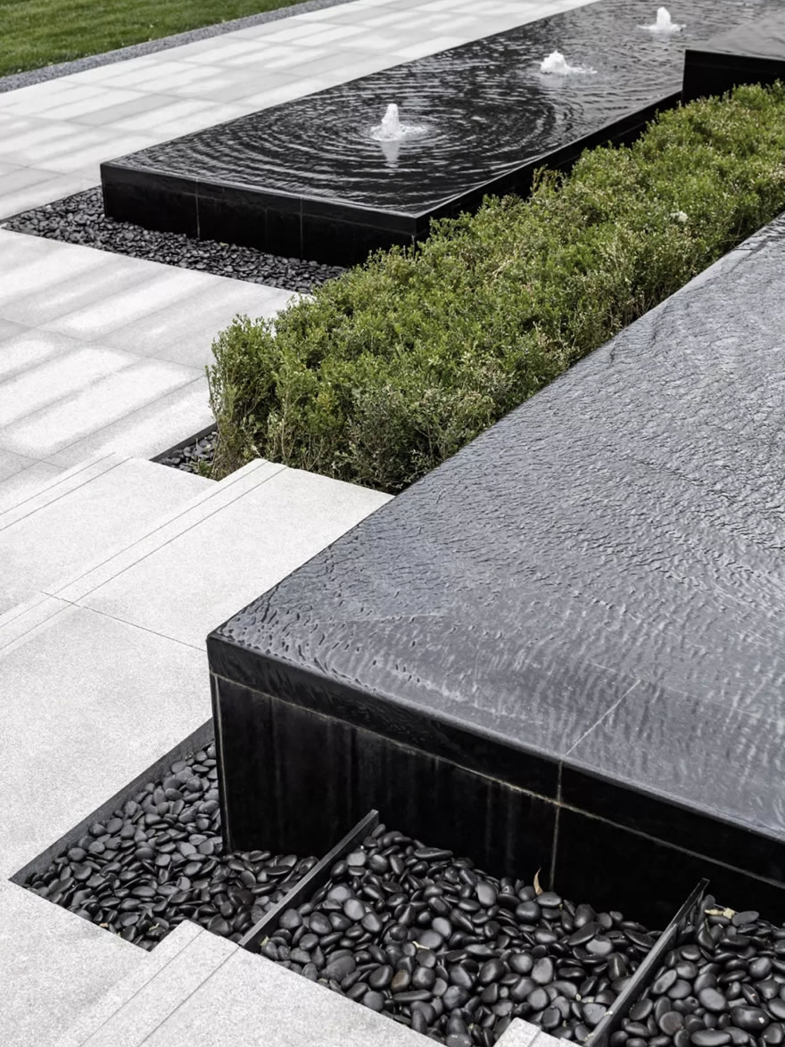 Su Perdesi Bahçe Şelalesi Süs Havuzu Havuz Şelalesi Damla Şelale